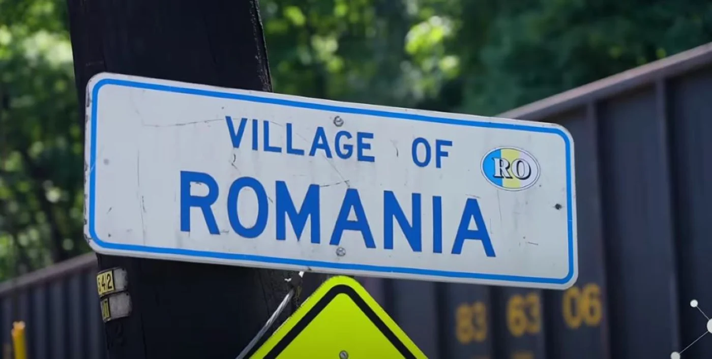 Vloggerii au vizitat satul american România. Foto:Captură video YouTube/HaiHui în doi 