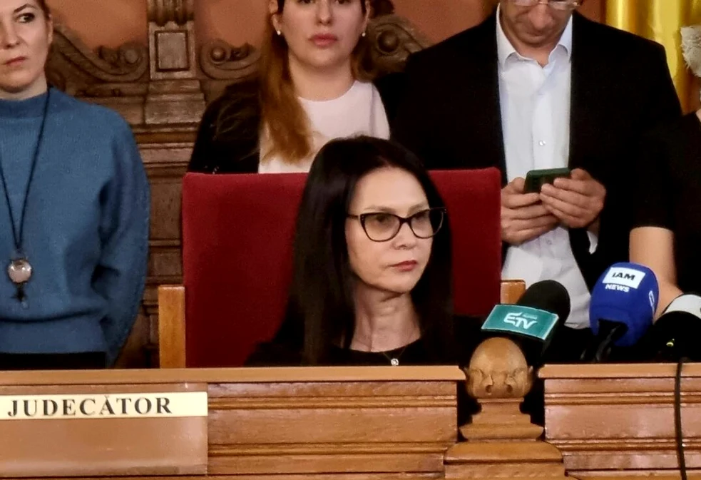 Ionela Tudor, judecător. FOTO: Captură video