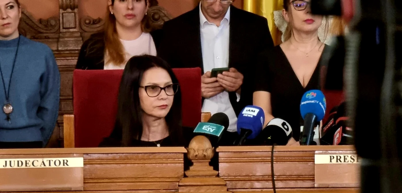  Ionela Tudor, judecător.  FOTO: Captură video