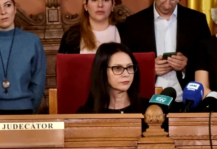 Ionela Tudor, judecător. FOTO: Captură video
