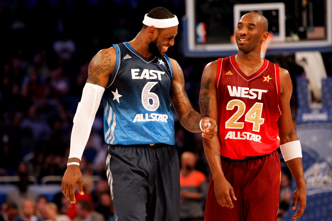LeBron James şi Kobe Bryant au fost buni prieteni