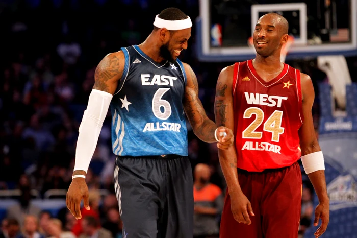 LeBron James şi Kobe Bryant au fost buni prieteni