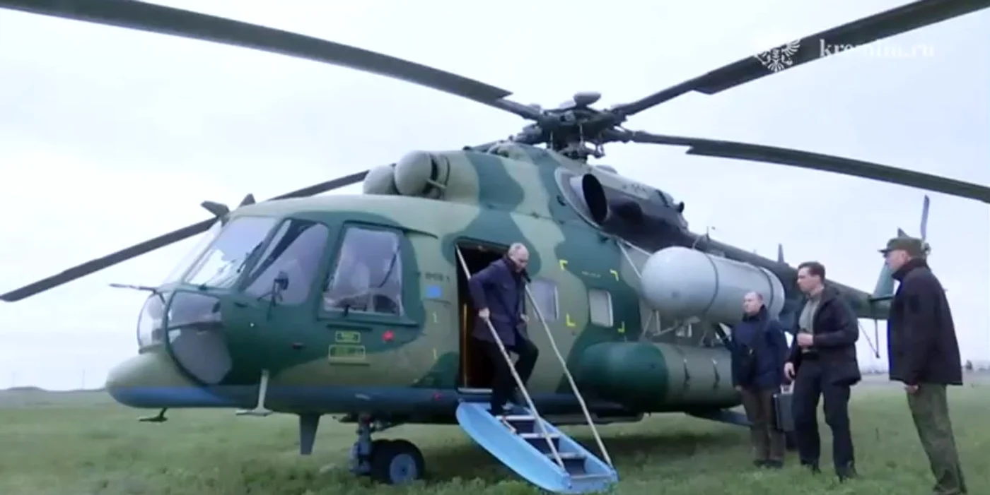 Putin, în vizită la Herson