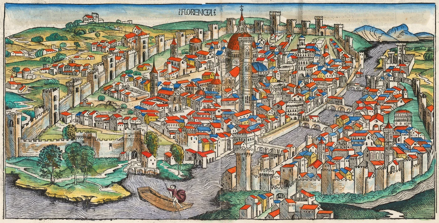 Florența în 1493 FOTO wikipedia