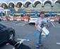 Corina Drăgotescu și Nae, câinele cu care a venit din SUA. FOTO: Facebook