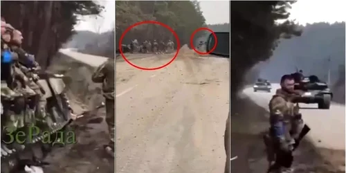 soldati ucraineni ucisi de un tac rus foto capturi de ecran