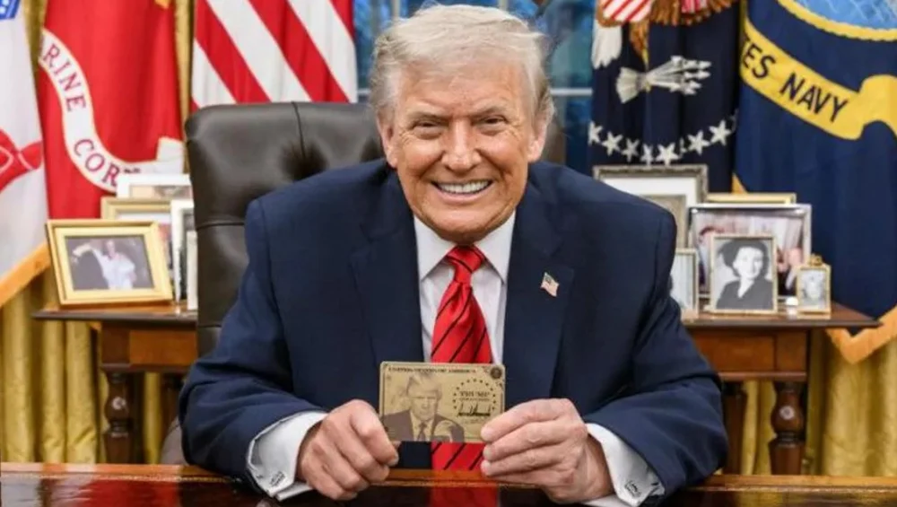 Trump lansează „Gold Card”: viză americană rapidă pentru străinii care pot plăti minimum 1 milion de dolari