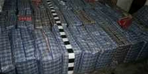 Întreaga cantitate de tigari a fost confiscată
