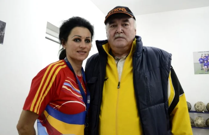 Titi Ionescu alături de Adriana Inoan FOTO arhivă personală