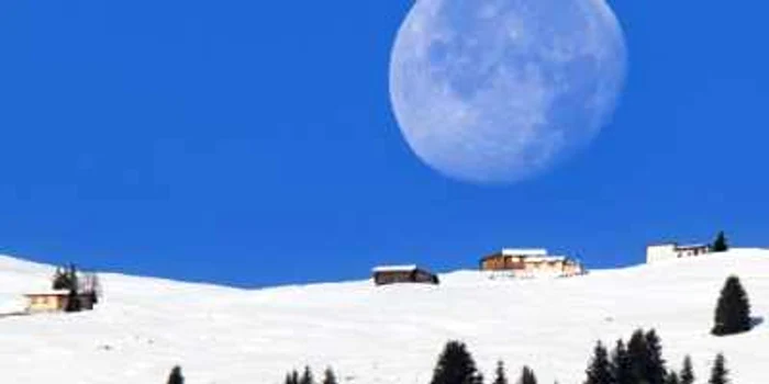 Eclipsa parţială se va încheia cu jumătate de oră înainte de Revelion
