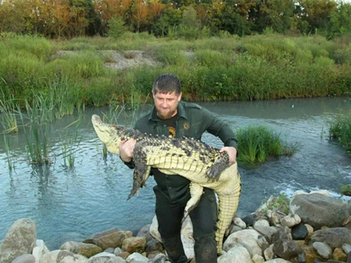 Ramzan Kadîrov nu se teme de crocodili