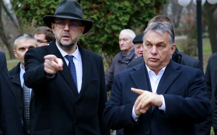 Kelemen Hunor, liderul UDMR, şi premierul Ungariei, Viktor Orban Foto: Inquam Photos / Ghiţă Porumb