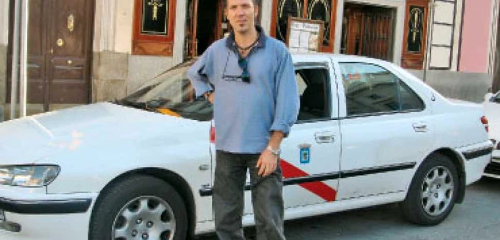 Taximetrist la Madrid cu 2.000 de euro pe lună