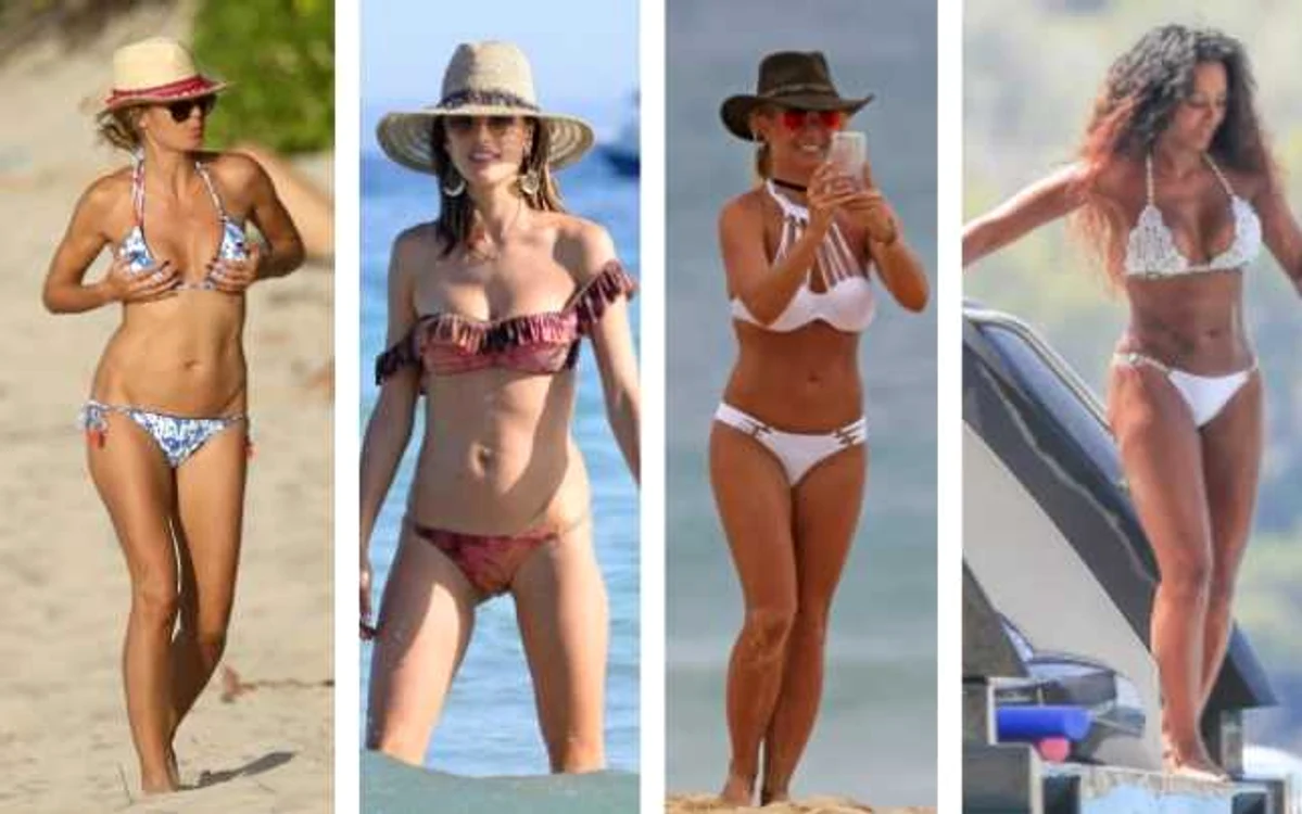 Mamele sexy din lumea celebrităţilor, direct pe plajele exotice!