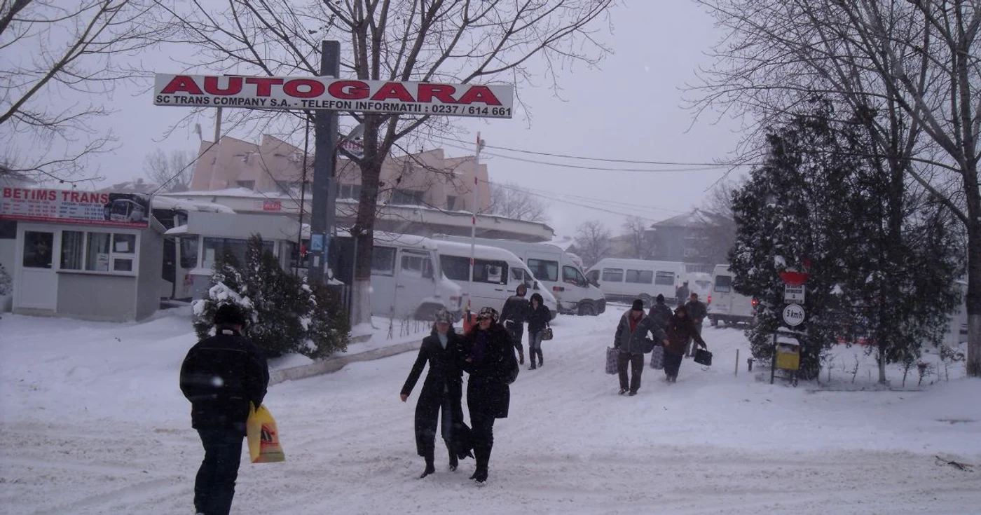 Pentru că autobuzele nu au circulat, oamenii au făcut cale întoarsă