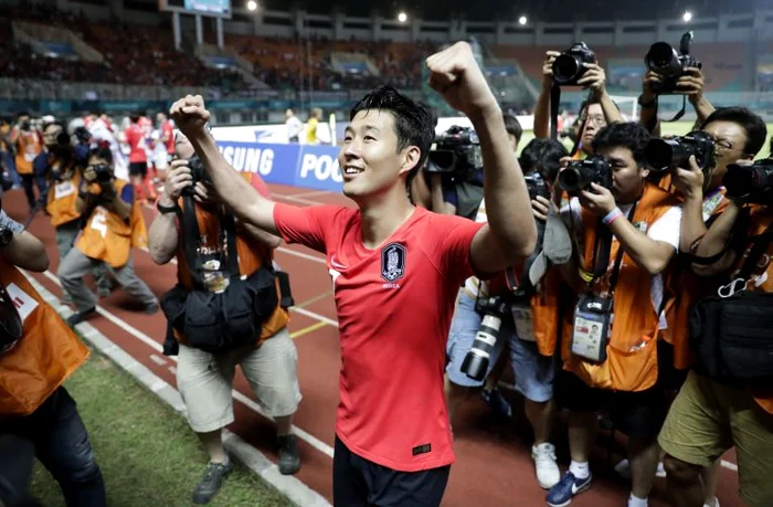 Son Heung-min are de ce să fie bucuros: a scăpat de armatăFOTO: EPA