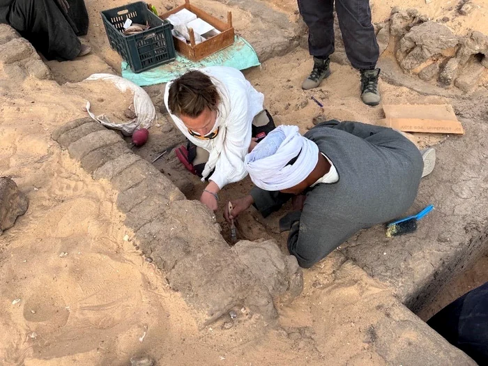 Descoperire argeologică importantă în Egipt FOTO Ministerul Turismului și Arheologiei Egipt