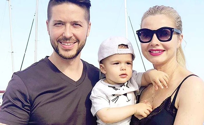 Jorge, soţia Ramona şi fiul lor, David (un an şi 5 luni)