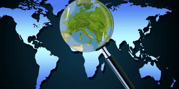 Harta lumii - Europa FOTO 123 RF 