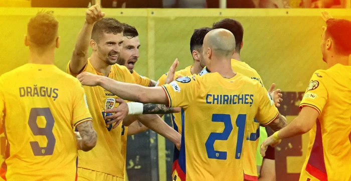 România a bifat a doua victorie din campania de calificare la CM 2026. Foto Facebook FRF