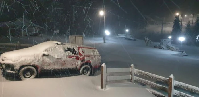 Zăpada de noiembrie a luat prin surprindere românii