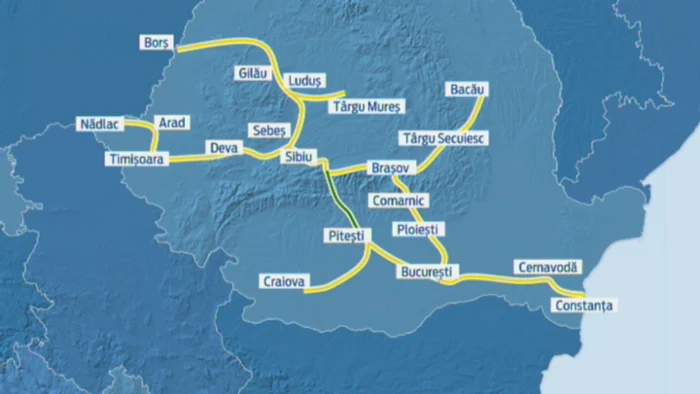 În 2030, România ar urma să fie legată printr-o mare rețea de autostrăzi