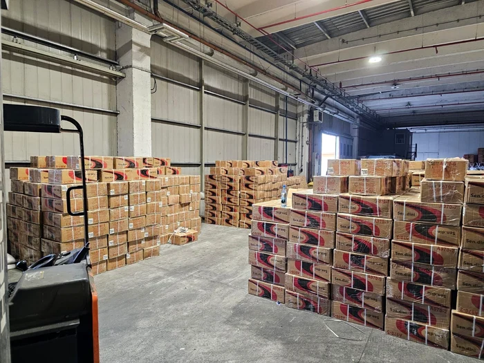 Produsele de contrabandă au fost confiscate. FOTO: Autoritatea Vamală