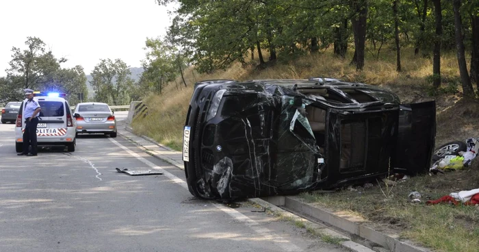 Răniţii au fost aduşi la Spitalul Judeţean Mehedinţi FOTO Corina Macavei