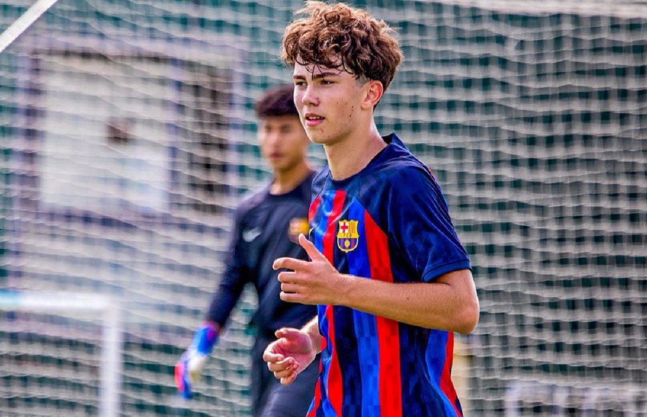 Un tânăr fotbalist moldovean de excepție ce ar fi putut juca pentru România face senzație la FC Barcelona
