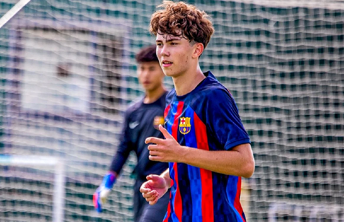 Leo Saca, un fotbalist de mare viitor FOTO Facebook