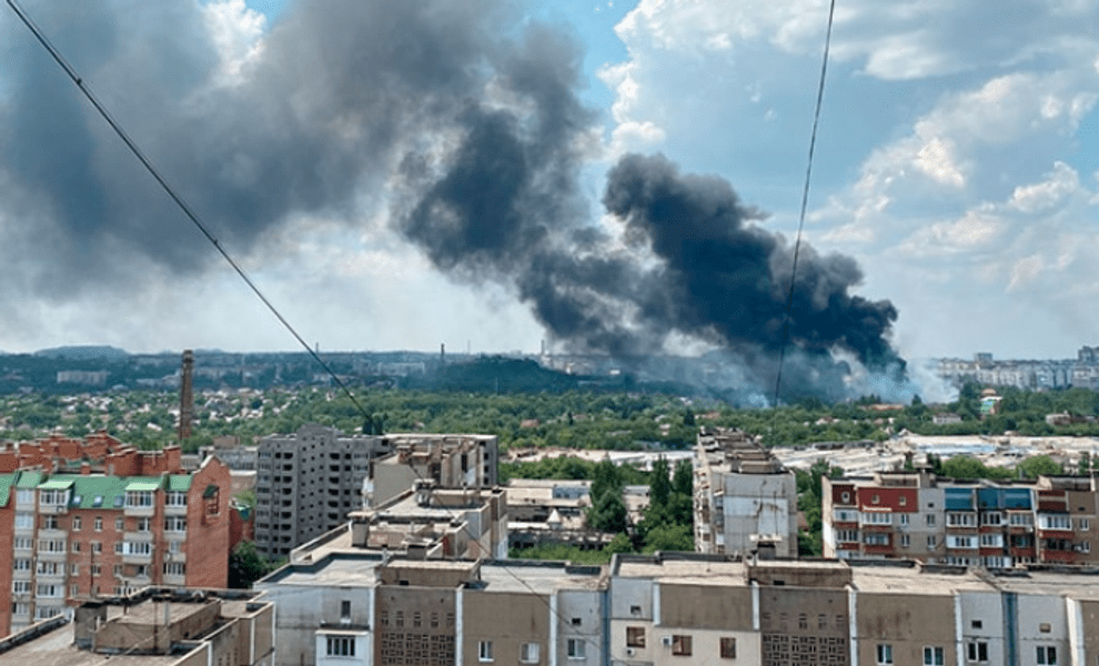 O centrală electrică din Crimeea, ţinta unui atac cu dronă