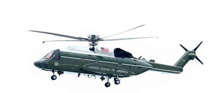 Donald Trump a venit la New Jersey (8 km de New York) cu elicopeterul prezidențial