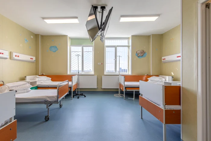 Secția de Hematologie de la Institutul Clinic Fundeni, după renovare FOTO Fundația Metropolis
