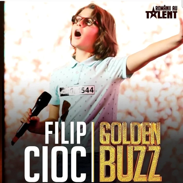 Filip Cioc a emoționat pe toată lumea la Românii au talent și a primit primul Golden Buzz al sezonului