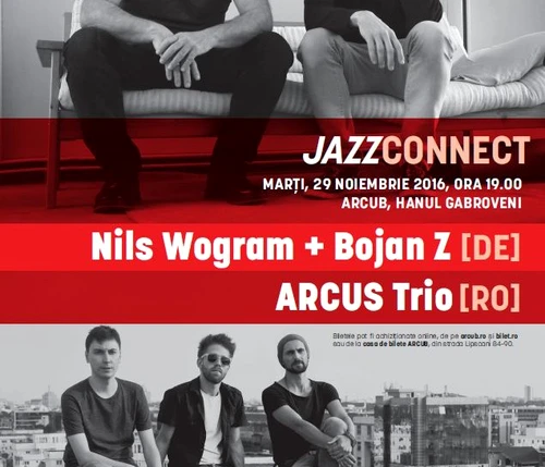 Concert de jazz Nils Wogram & Bojan Z, alături de Arcus Trio jpeg