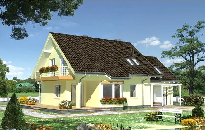 Casa are o suprafață utilă de 185.3 m2