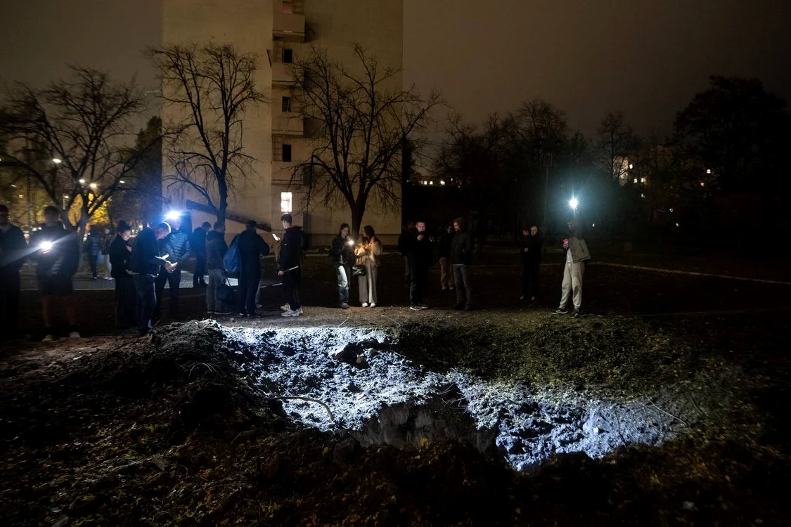 Locuitorii din Kiev, terorizați de rachetele lui Putin