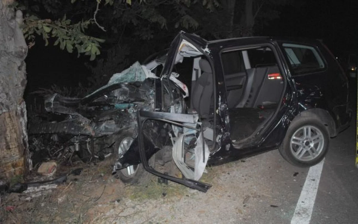Accidentul a avut loc azi-noapte în jurul orei 1.00 FOTO Arhivă