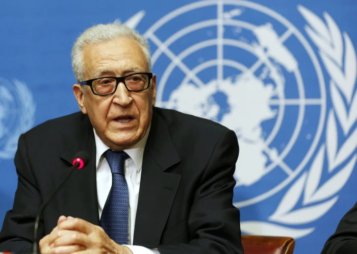 Reprezentantul ONU şi al Ligii Arabe, Lakhdar Brahimi. FOTO: Reuters