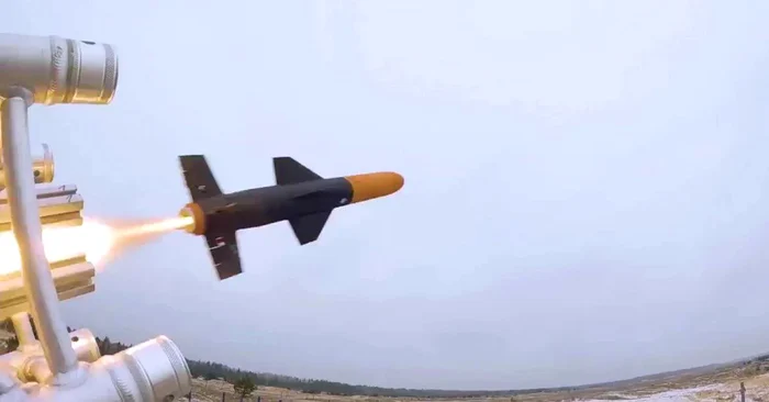 Racheta Mark 1 are o lungime de 65 de centimetri/ FOTO:X