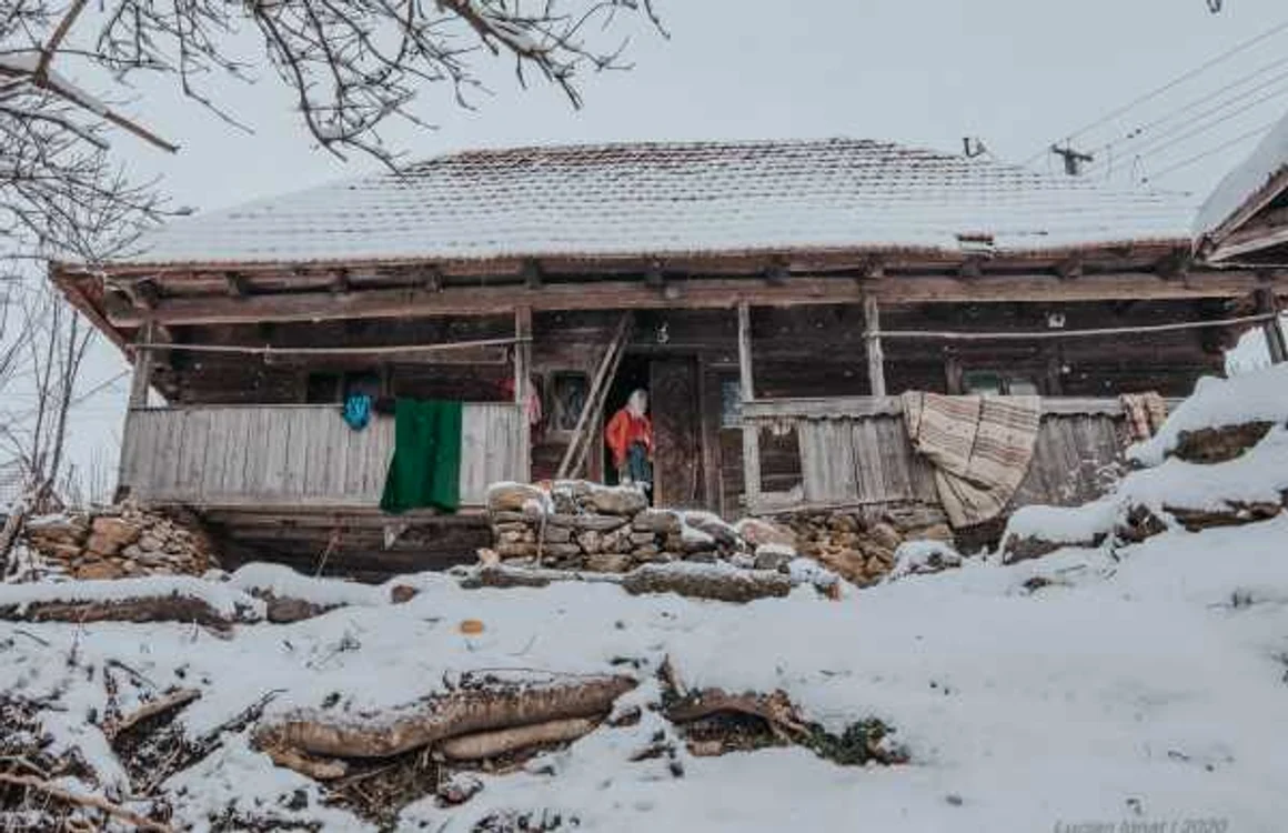 iarna in satul socet din hunedoara foto lucian ignat 