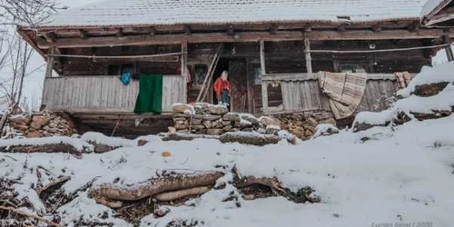 iarna in satul socet din hunedoara foto lucian ignat