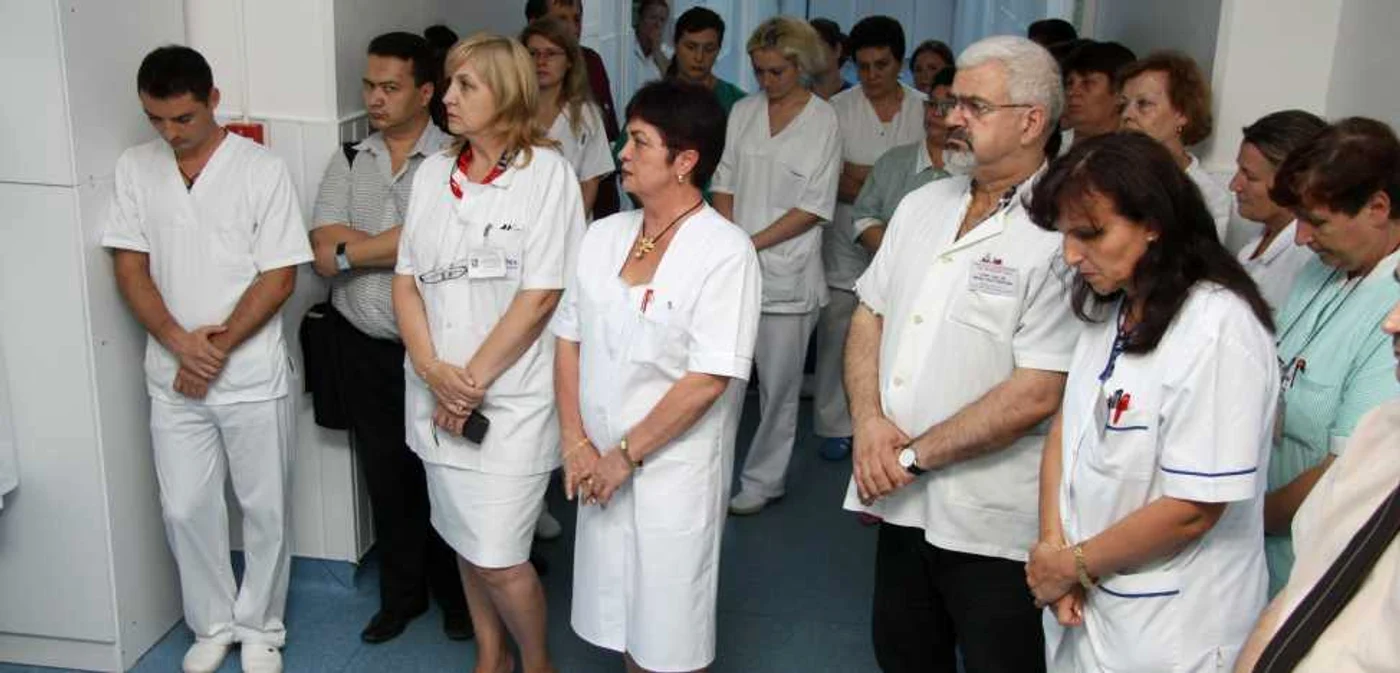 Sindicaliştii din sănătate au cerut plata integrală a salariilor şi au ameninţat Guvernul cu proteste FOTO Adevărul