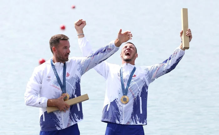 Andrei Cornea și Marian Enache, noii campioni olimpici (FOTO: Profimedia)