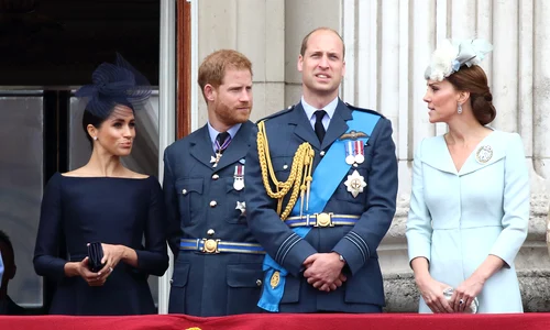 Prințul William, Kate Middleton, Prințul Harry, Meghan Markle  foto   Profimedia jpg