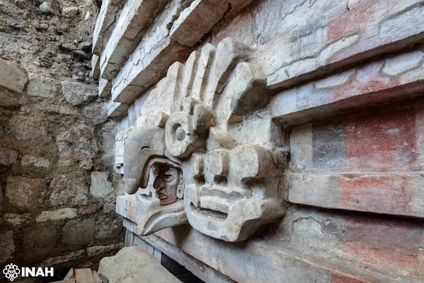 Mormânt zapotec vechi de 1.400 de ani, descoperit în Mexic (© INAH)