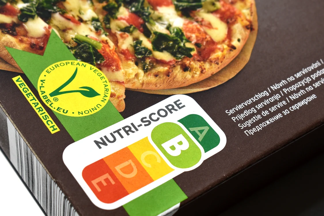 Așa arată o etichetă nutri-score. Foto: Shutterstock