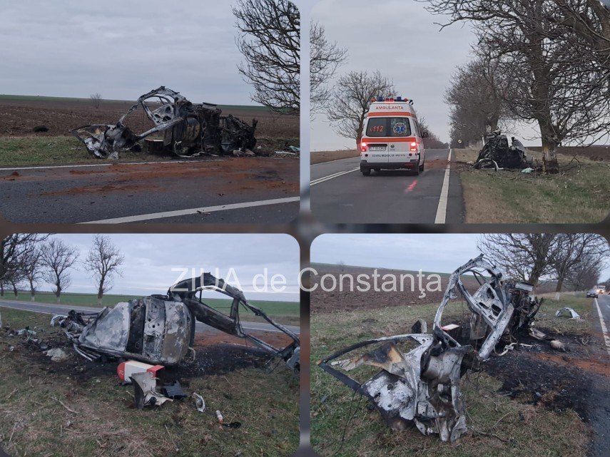 Tânărul de 18 ani a fost grav rănit după ce a lovit un copac cu mașina și aceasta s-a aprins Tânărul de 18 ani a fost grav rănit după ce a lovit un copac cu mașina și aceasta s-a aprins