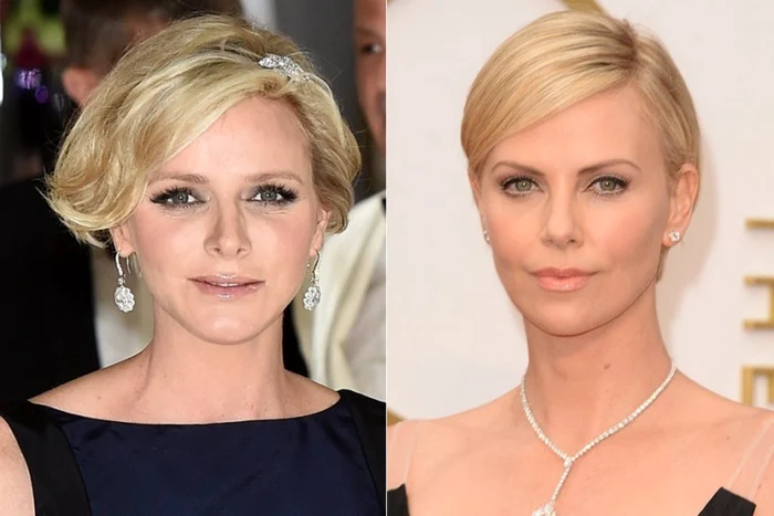 Charlene şi Charlize seamănă izbitor. FOTO Getty Images
