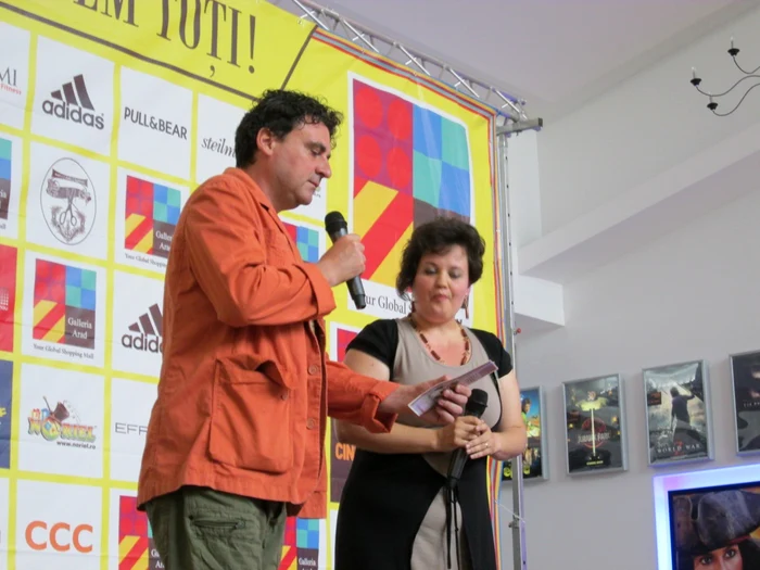 Camelia Circa şi Zoltan Lovas - coordonatorii festivalului